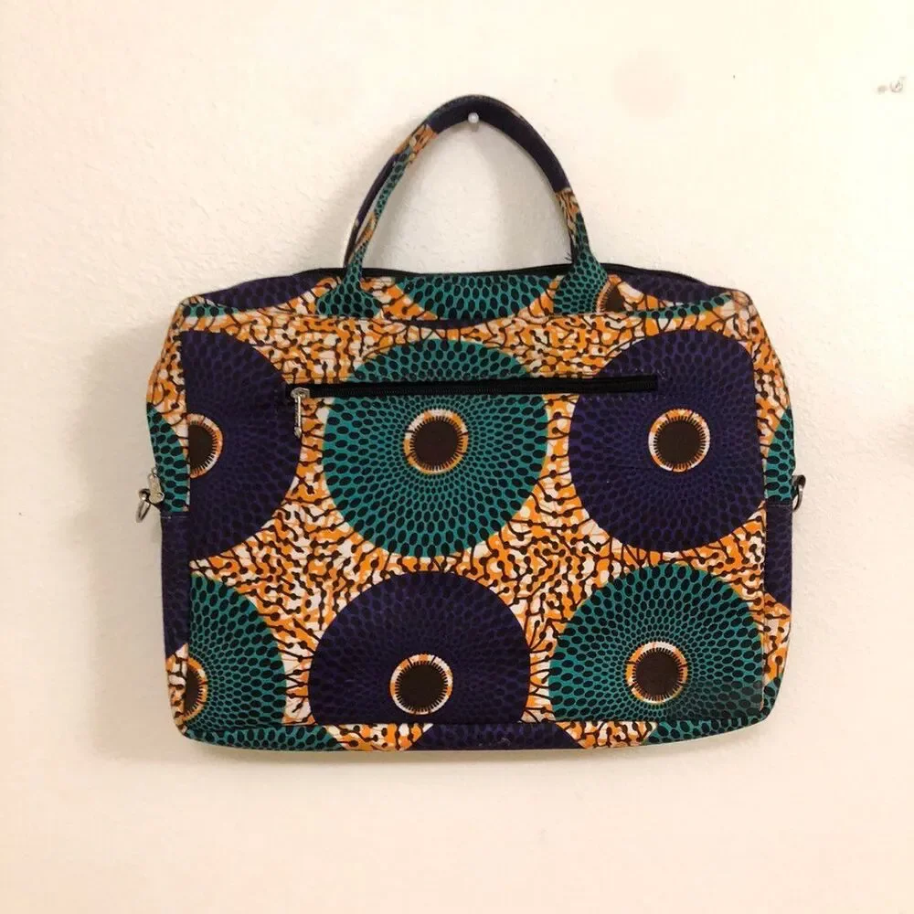 Colorful pront laptop bag